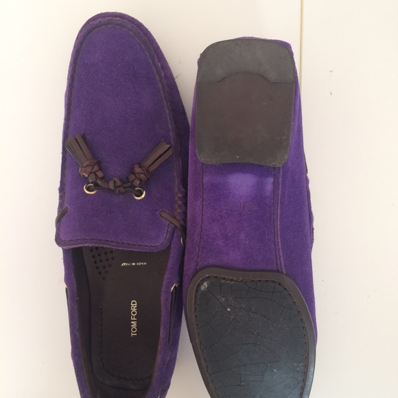 Tom Ford Suede Mens Loafers - Picture 4 of 5